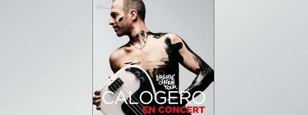 Calogero en concert banner 1