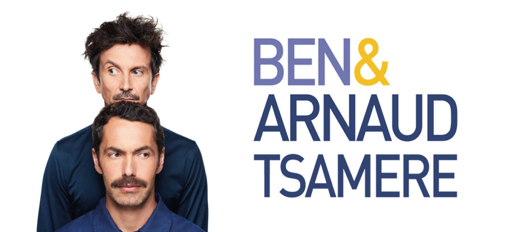 Ben et arnaud tsamère nouveau spectacle V2 cover