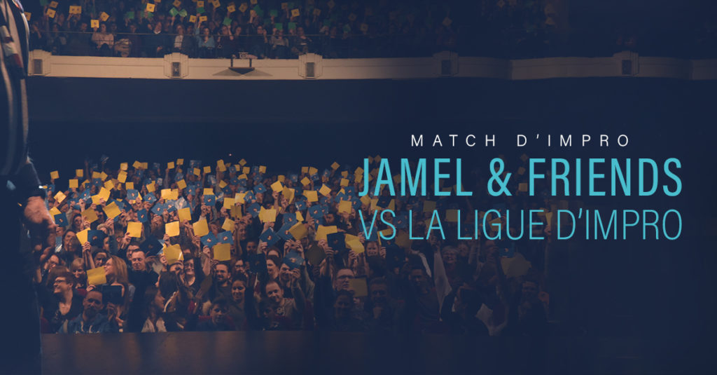 Jamel vs ligue d'impro spectacle cover