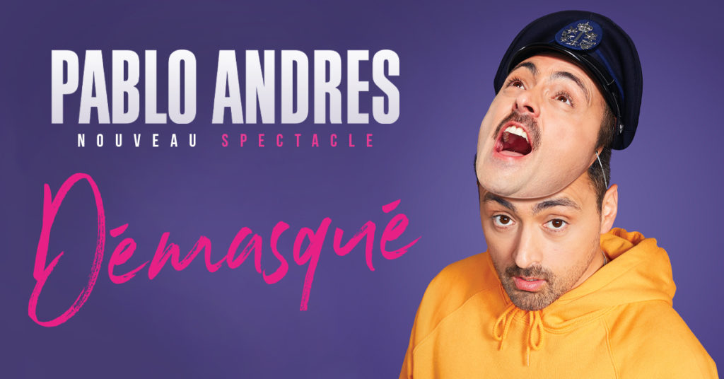 Pablo Andres nouveau spectacle cover
