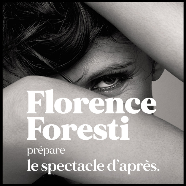 Florence Forest prépare le spectacle d'après